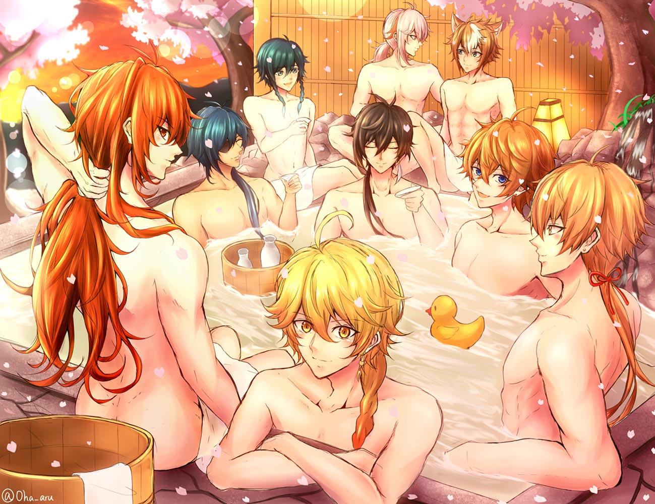 P站二次元插画#午安原神【210910】