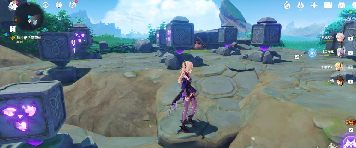 原神攻略：海祇岛 九宫格 数独方块 解密（共3个宝箱）