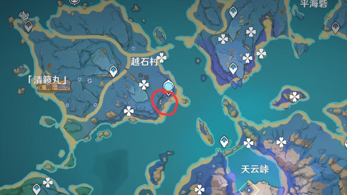 原神攻略2.1：清籁岛 石板解密 “异相需共照” 2组