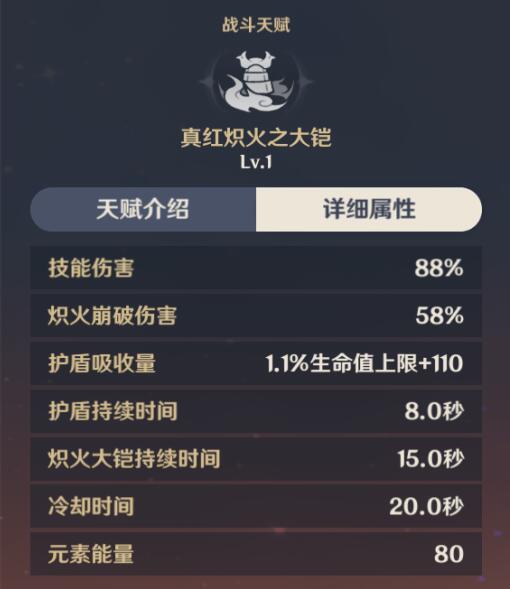 原神内鬼：2.2 新火系4星角色【托马】天赋技能与需求素材一览