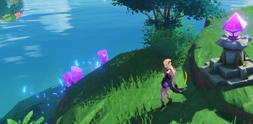 原神攻略：2.1 海祇岛 七天神像 北边 继电器解密