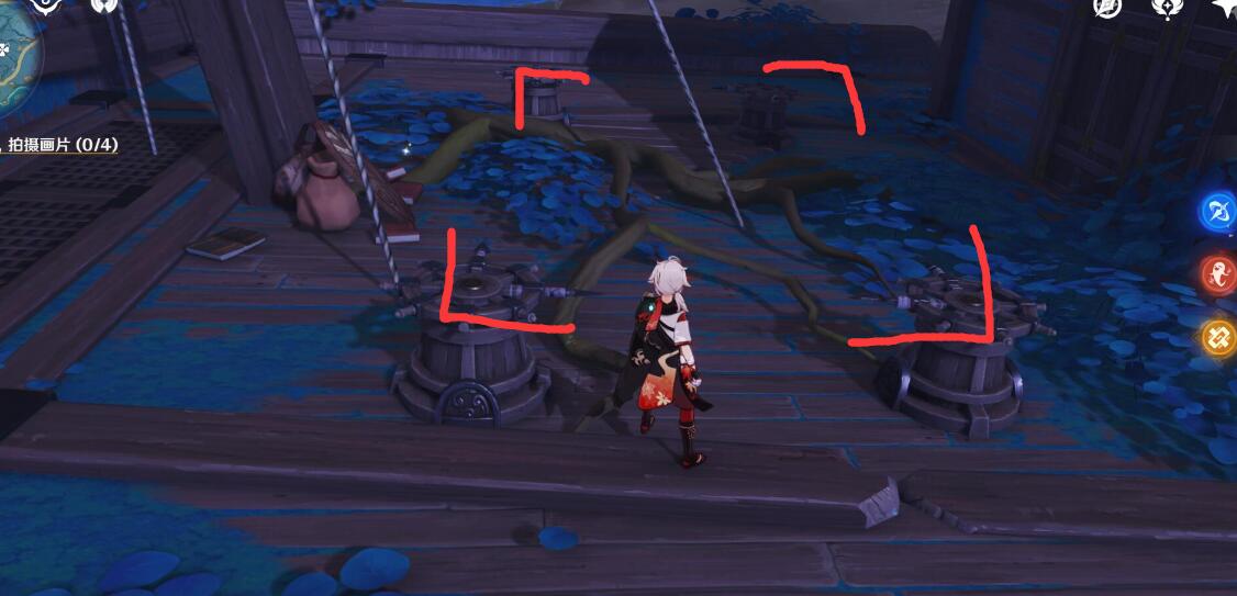 原神攻略：2.1 清籁岛 废船“清籁丸” 华丽宝箱 解密