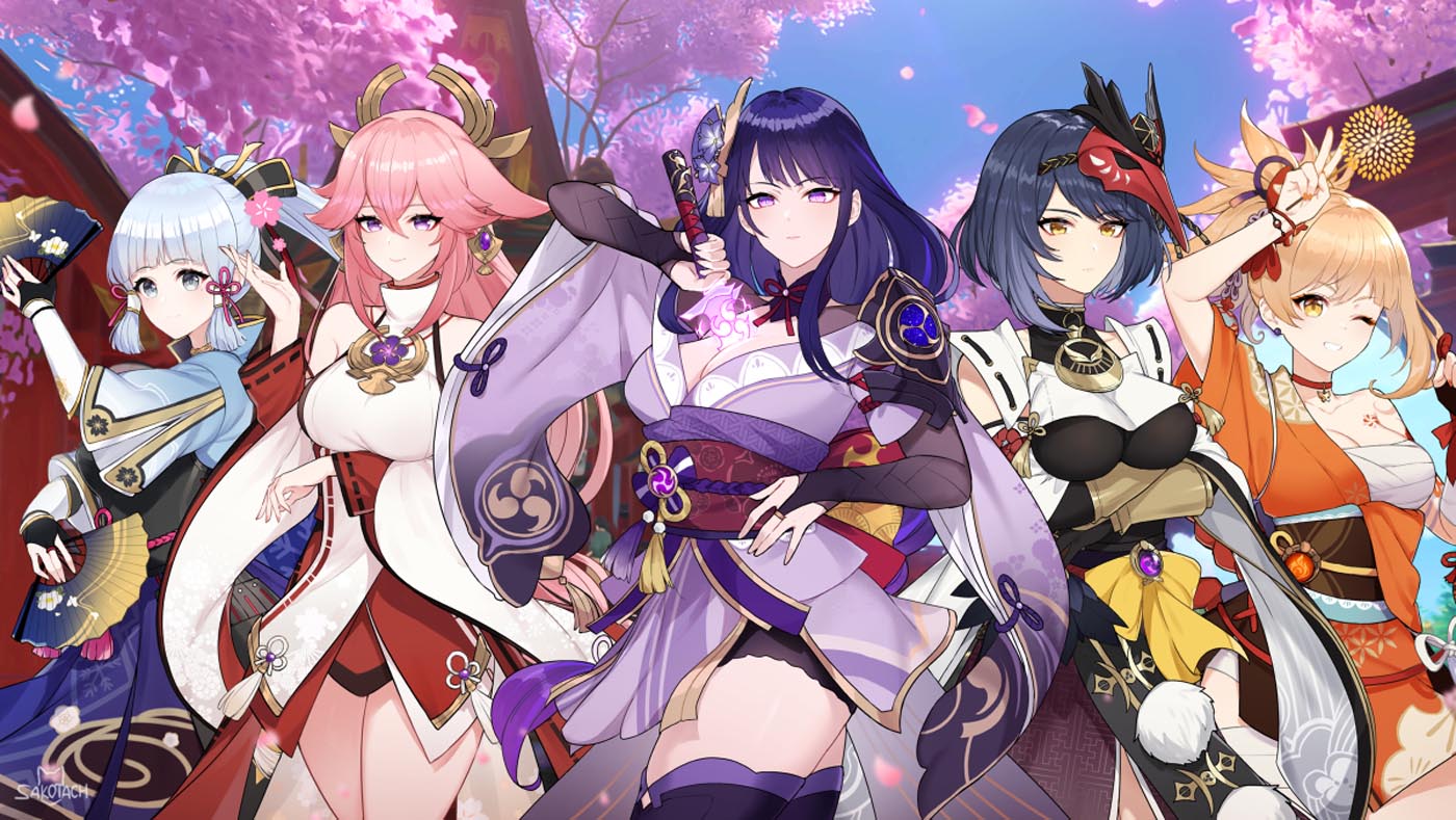 二次元美图#晚安原神【210912】