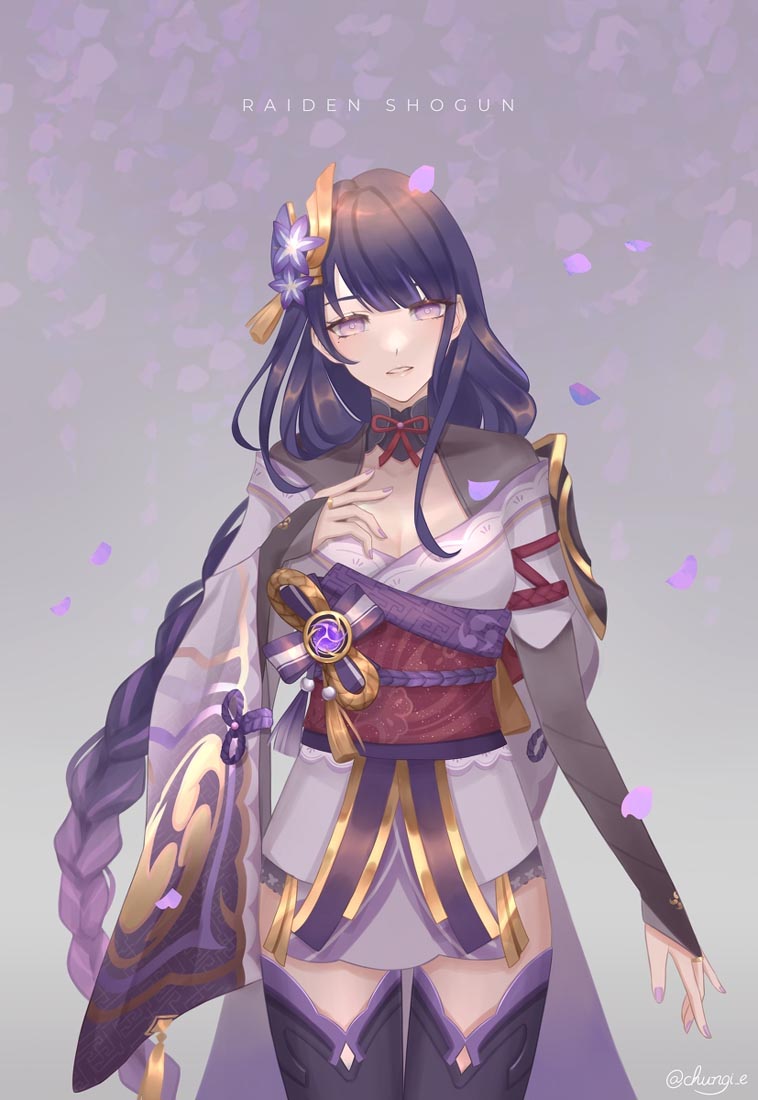 二次元同人插画#晚安原神【210913】