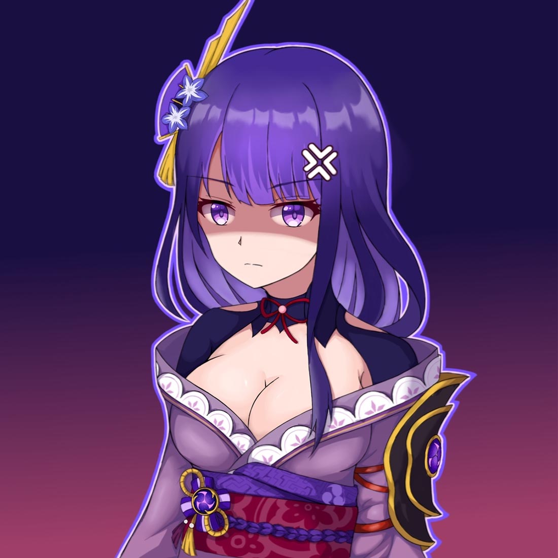 二次元同人插画#晚安原神【210913】