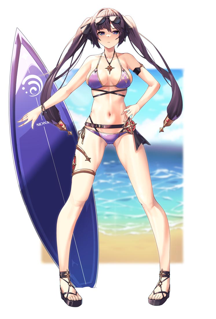 二次元同人插画#晚安原神【210913】