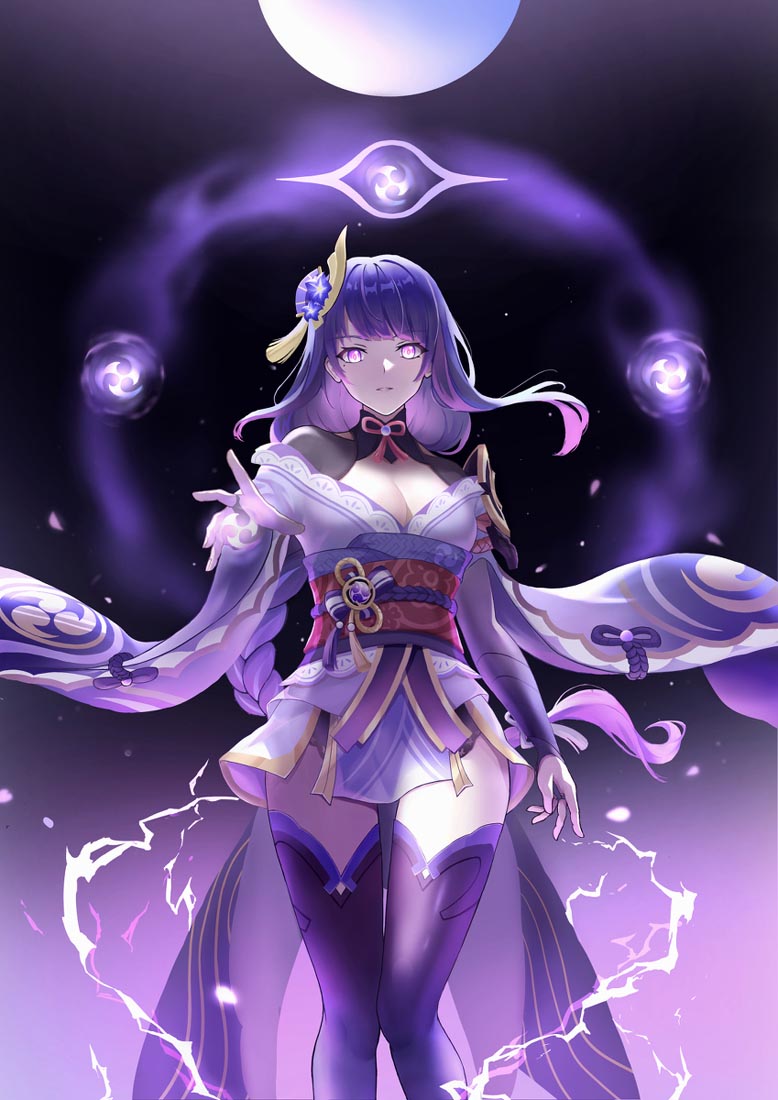 二次元游戏同人图#晚安原神【210914】