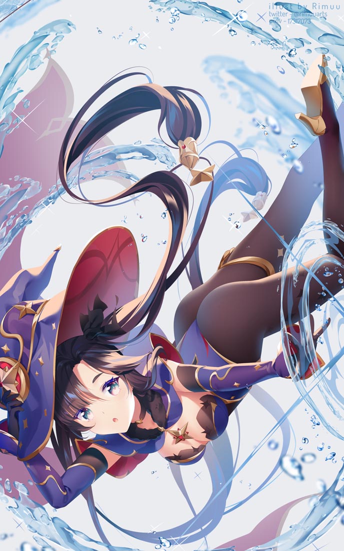 二次元游戏同人图#早安原神【210915】