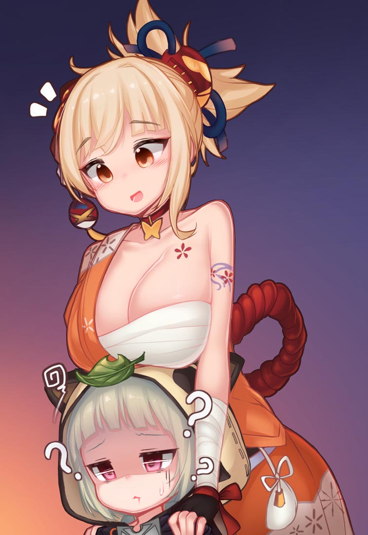 二次元游戏同人图#午安原神【210915】