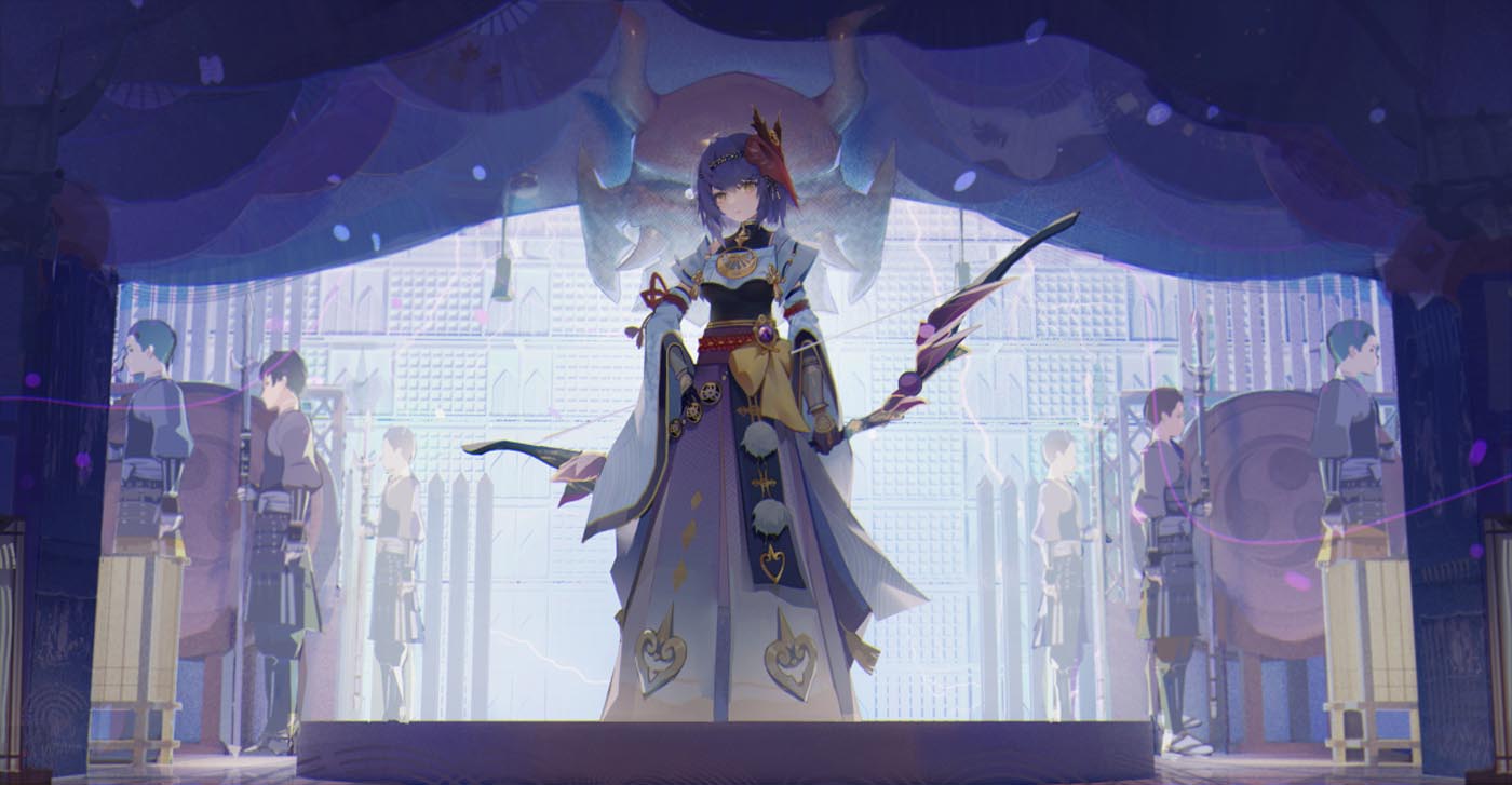 二次元游戏同人图#晚安原神【210915】