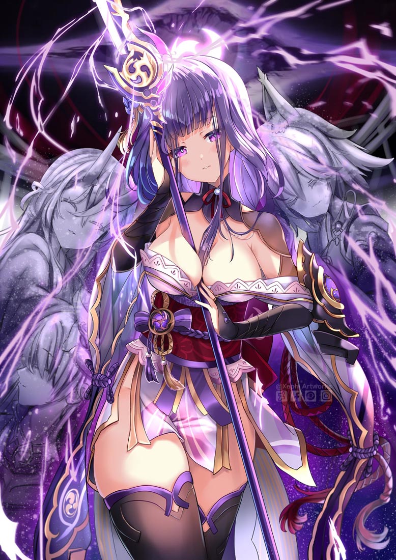 P站原神同人#雷电将军#早安原神【210916】