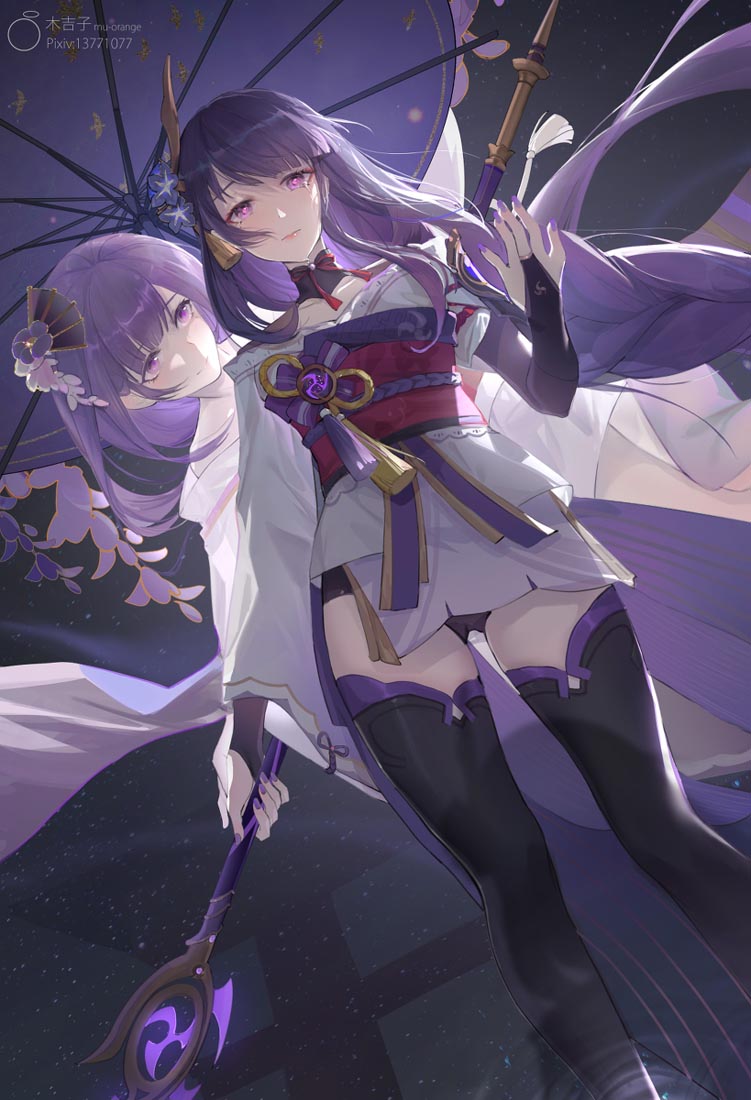 P站原神同人#雷电将军#早安原神【210916】