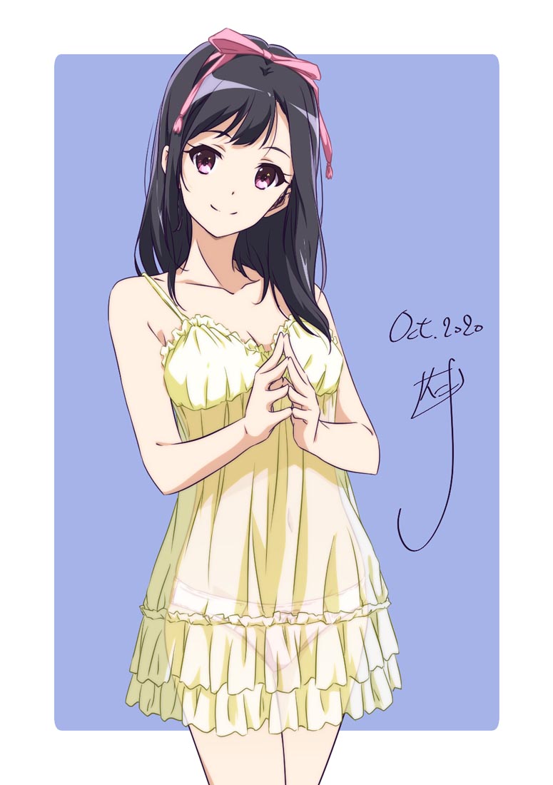 精美画集：“谁都不是的女孩”【仁井学 FANBOX精选#1】