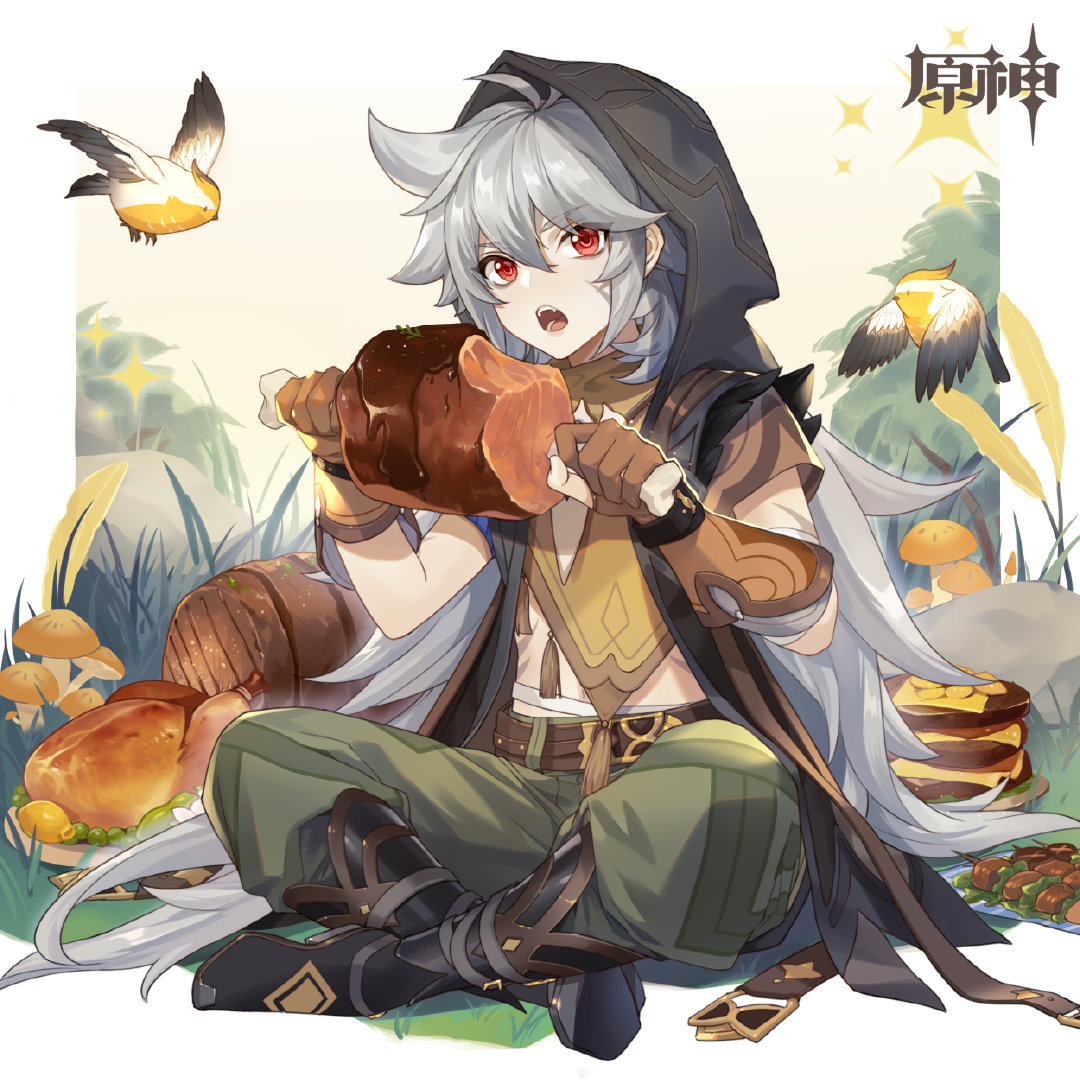 原神：“雷泽” 生日快乐 官方贺图