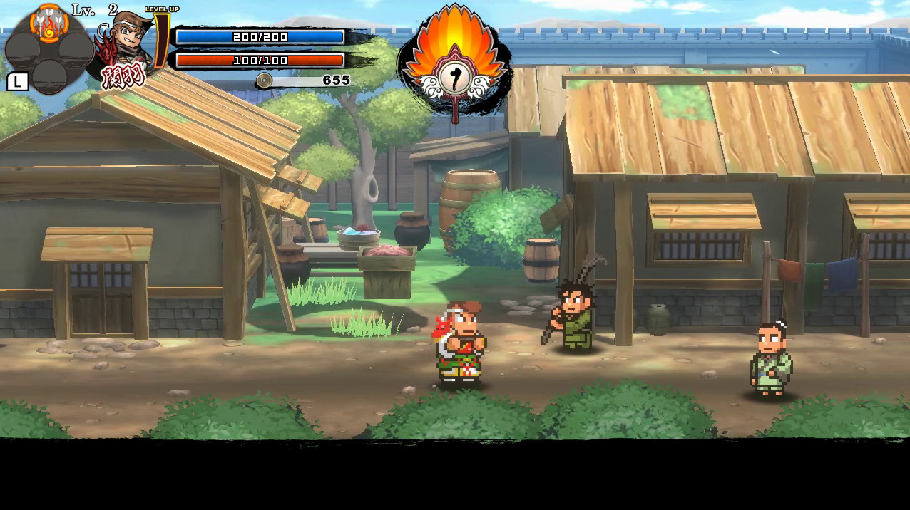 热血系列35周年新游《国夫君的三国志：全员集合！》截图公布