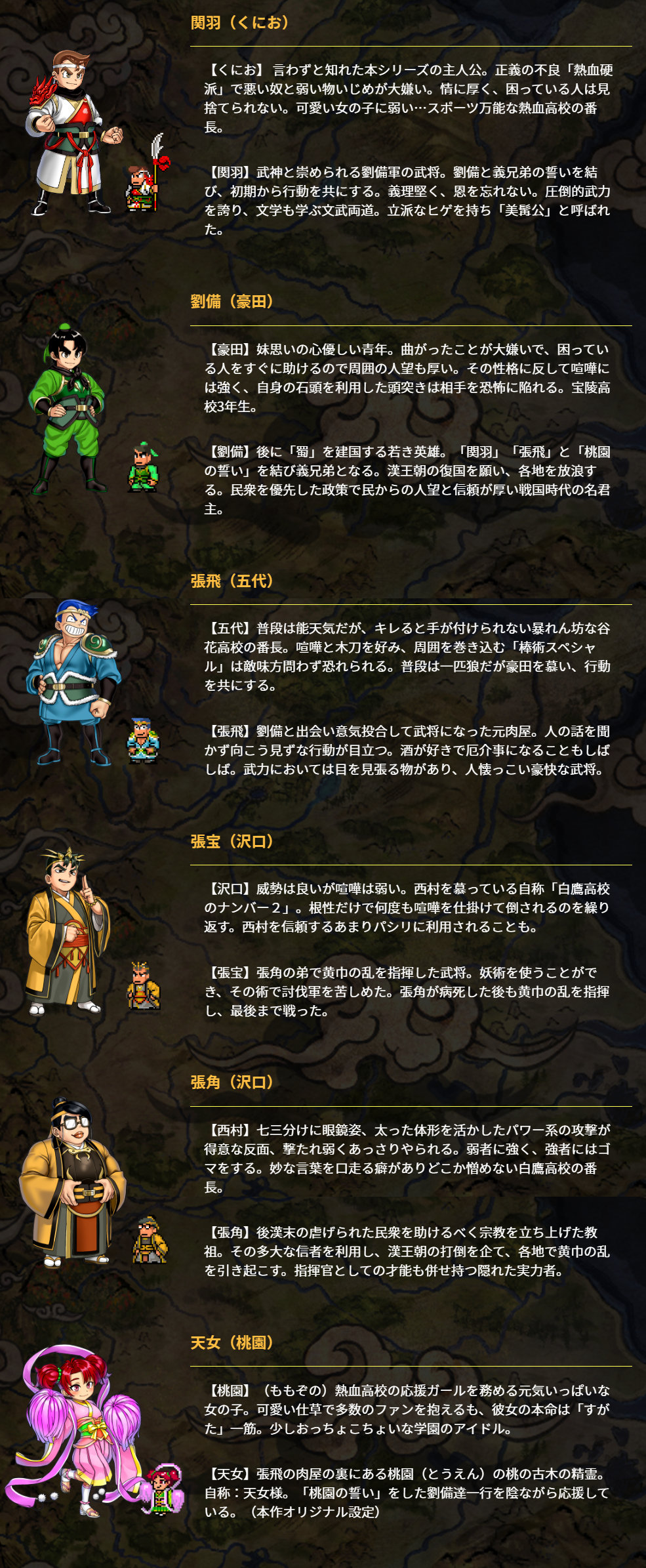 热血系列35周年新游《国夫君的三国志：全员集合！》截图公布