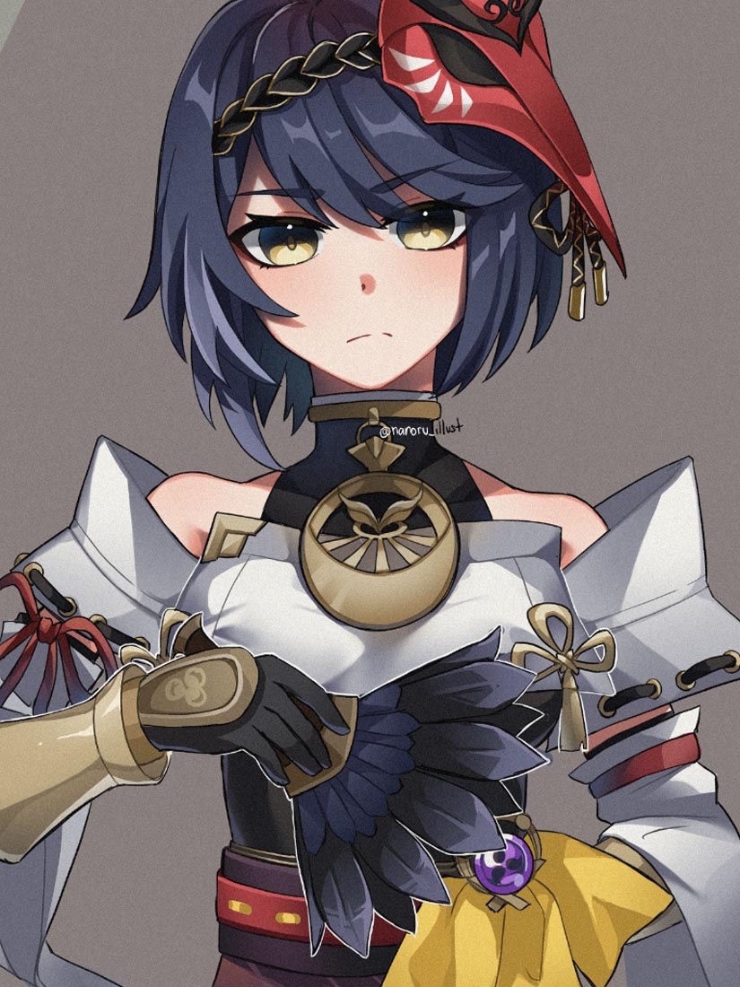 Pixiv原神同人#雷电将军#九条裟罗#早安原神【210917】