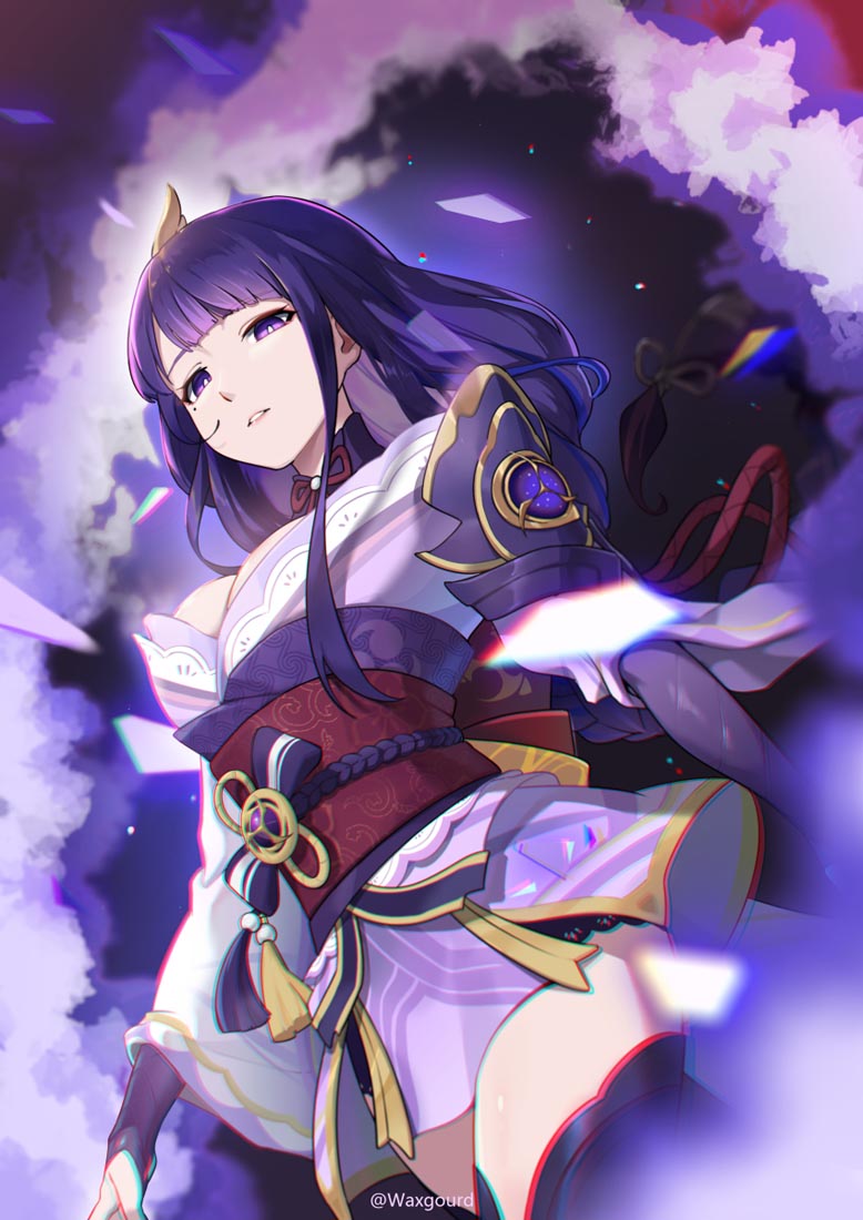 Pixiv原神同人#雷电将军#九条裟罗#早安原神【210917】