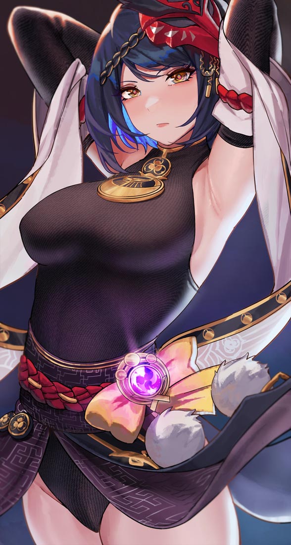 Pixiv原神同人#雷电将军#九条裟罗#早安原神【210917】