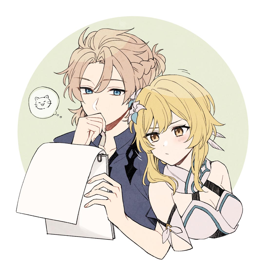 Pixiv原神同人#午安原神【210917】