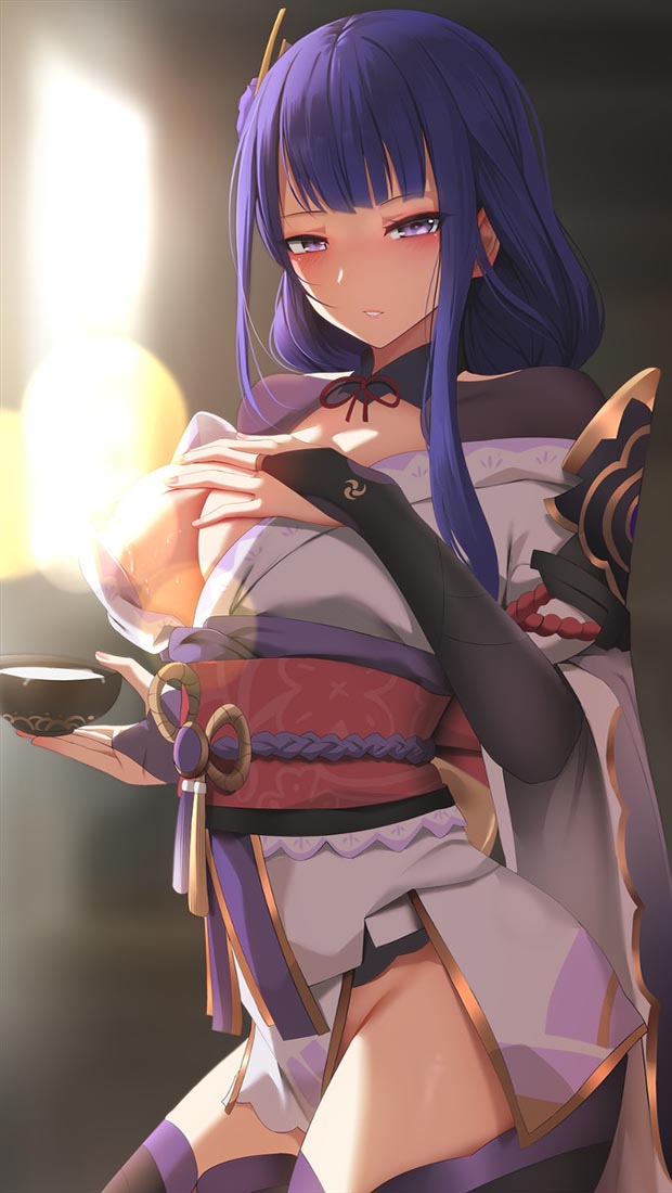 Pixiv原神同人#雷电将军#午安原神【210918】