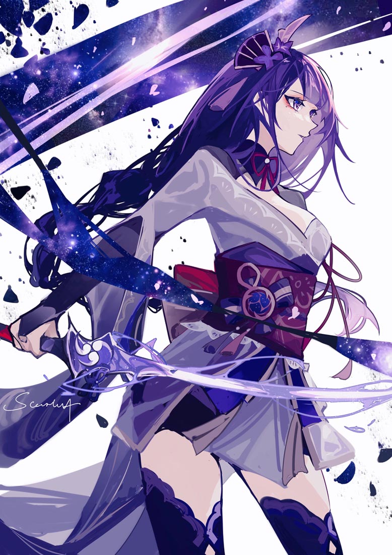 Pixiv原神同人#雷电将军#午安原神【210918】