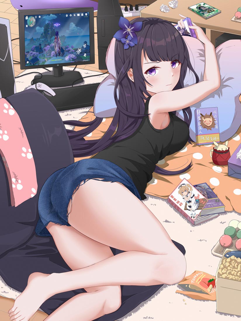 Pixiv原神同人#雷电将军#晚安原神【210918】