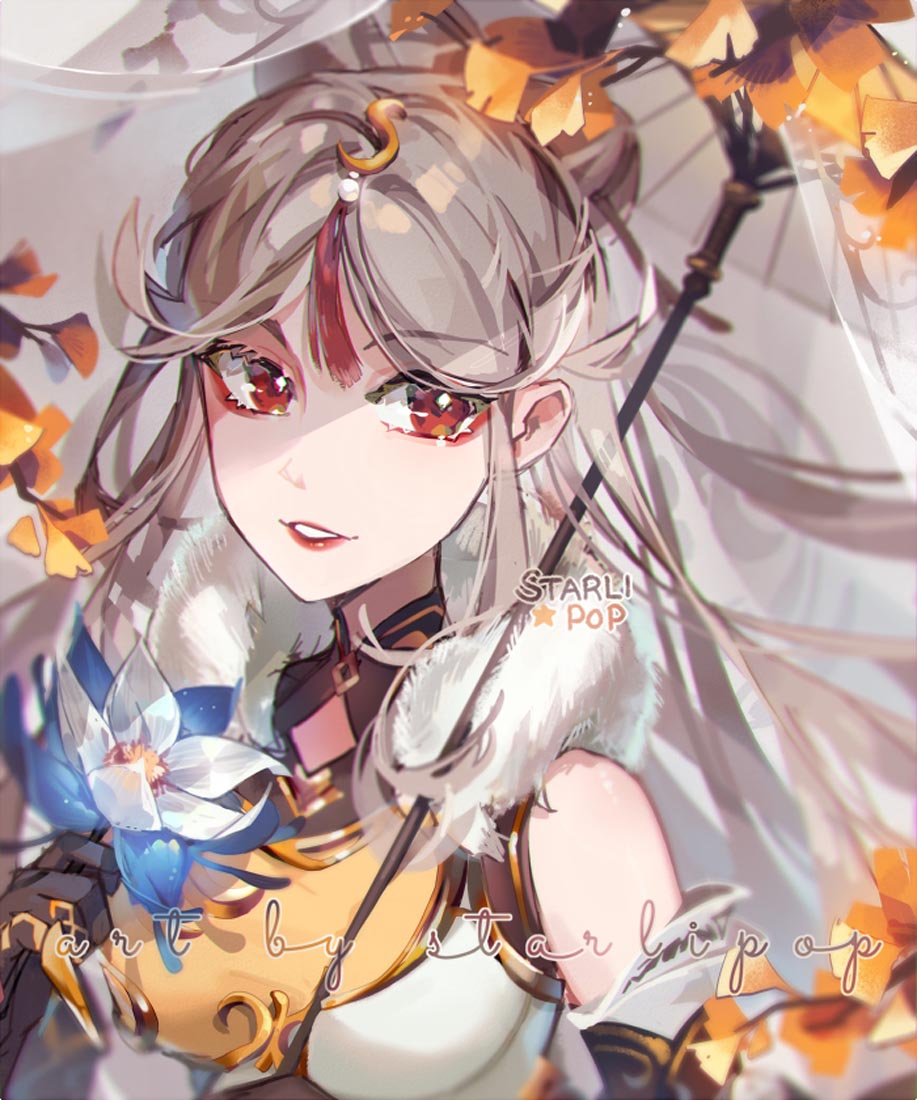 二次元美少女插画#早安原神【210919】