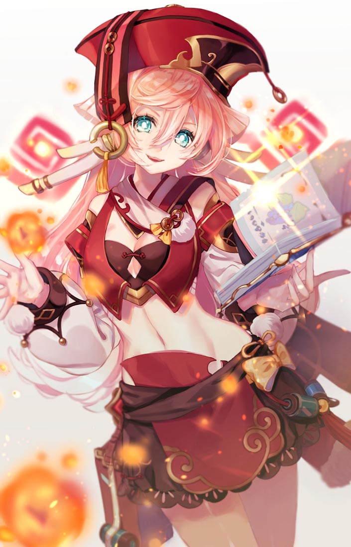 二次元美少女插画#午安原神【210919】