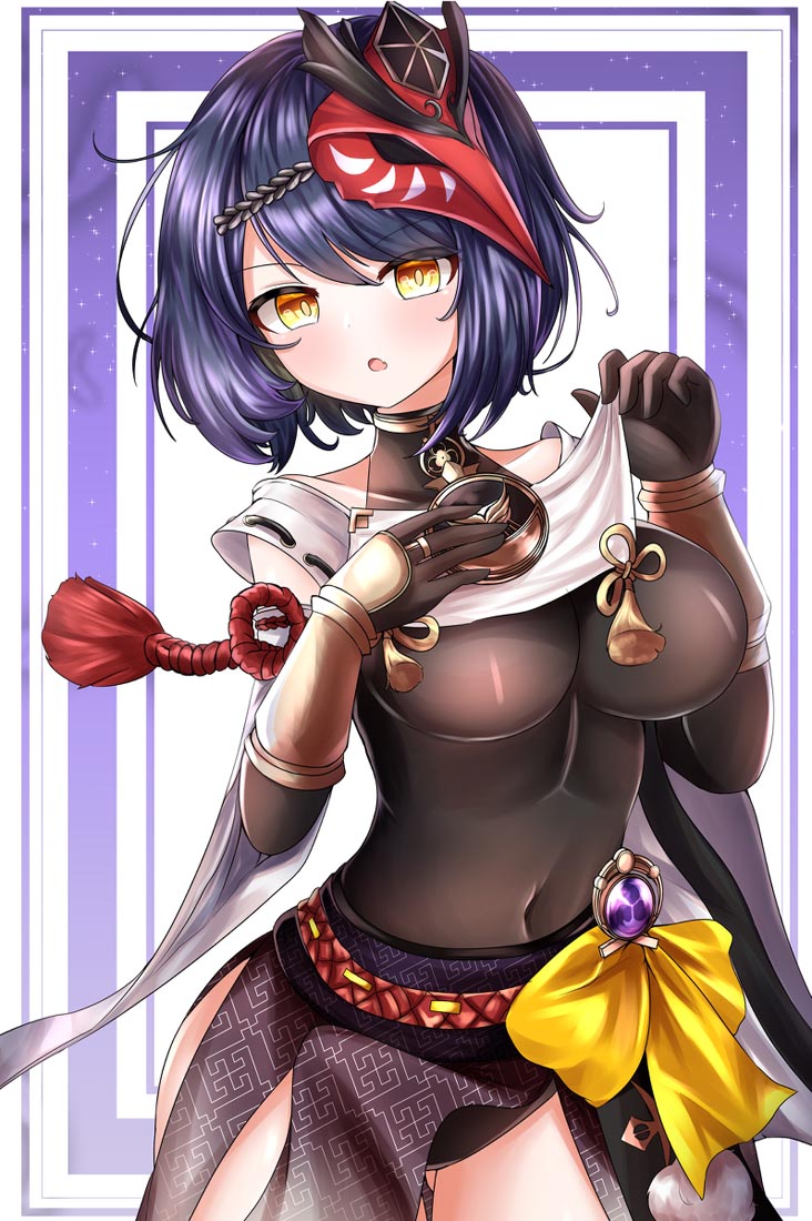 二次元美少女插画#午安原神【210919】