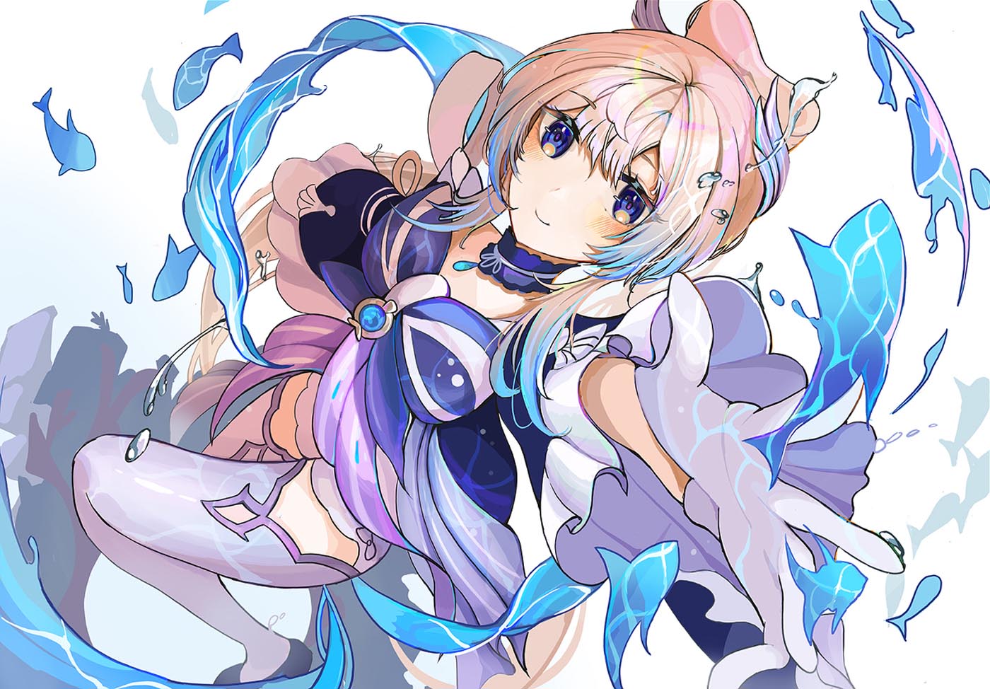 二次元美少女同人图#早安原神【210920】