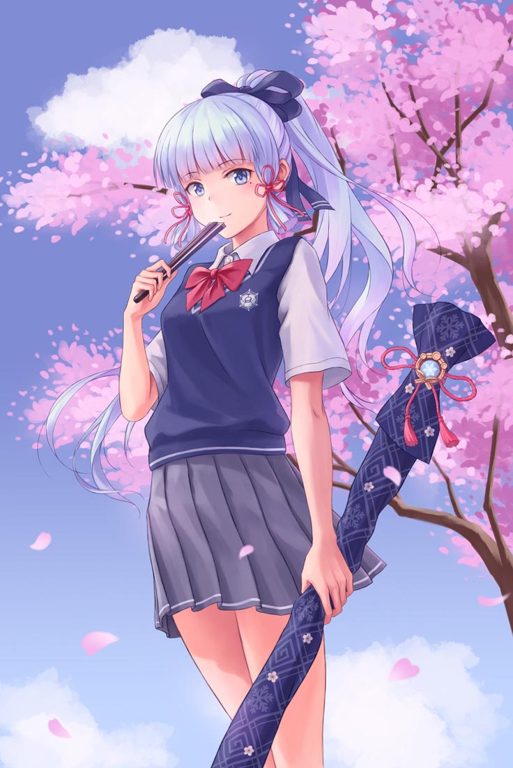 二次元美少女同人图#午安原神【210920】