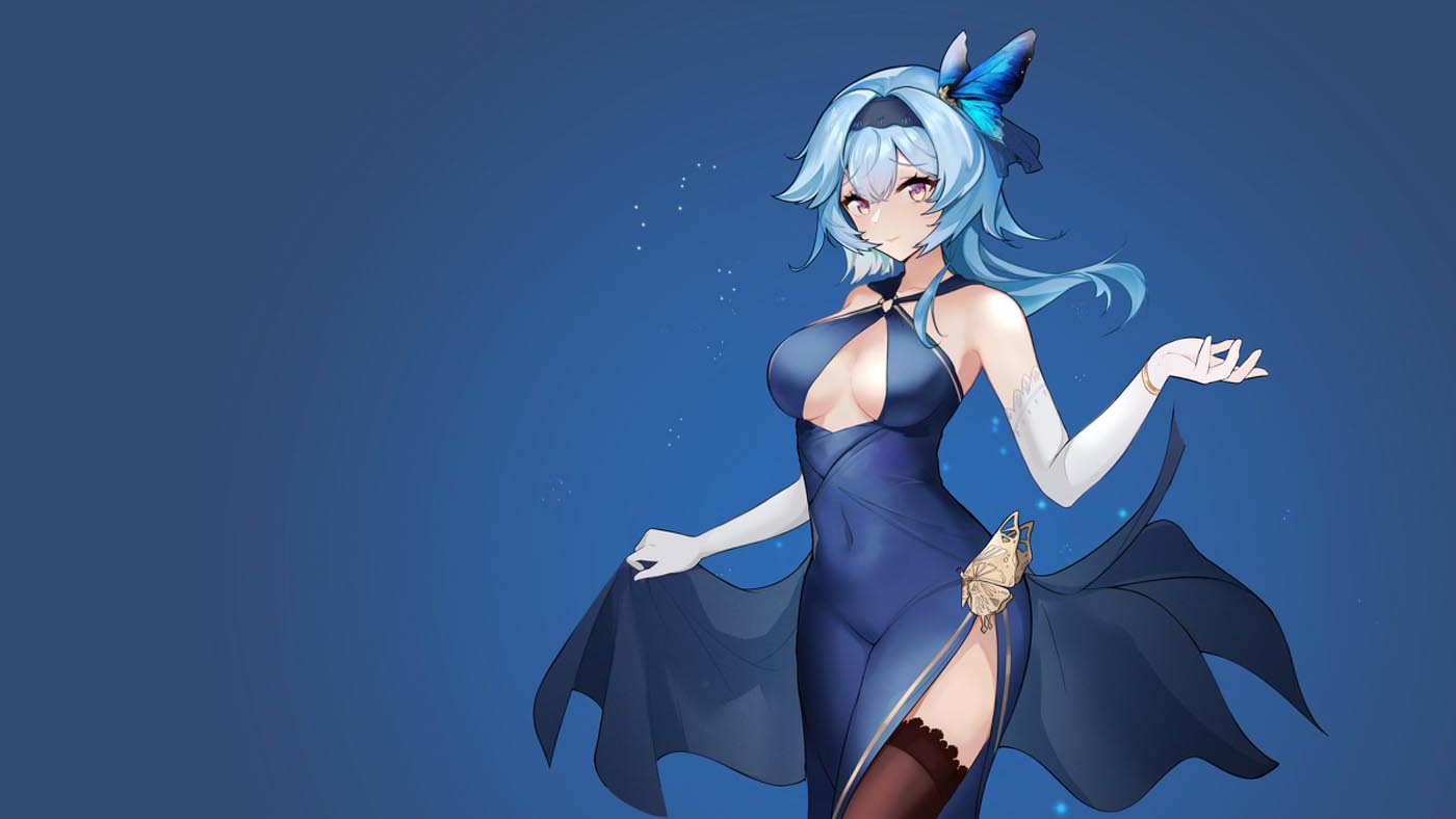 二次元美少女同人图#午安原神【210920】