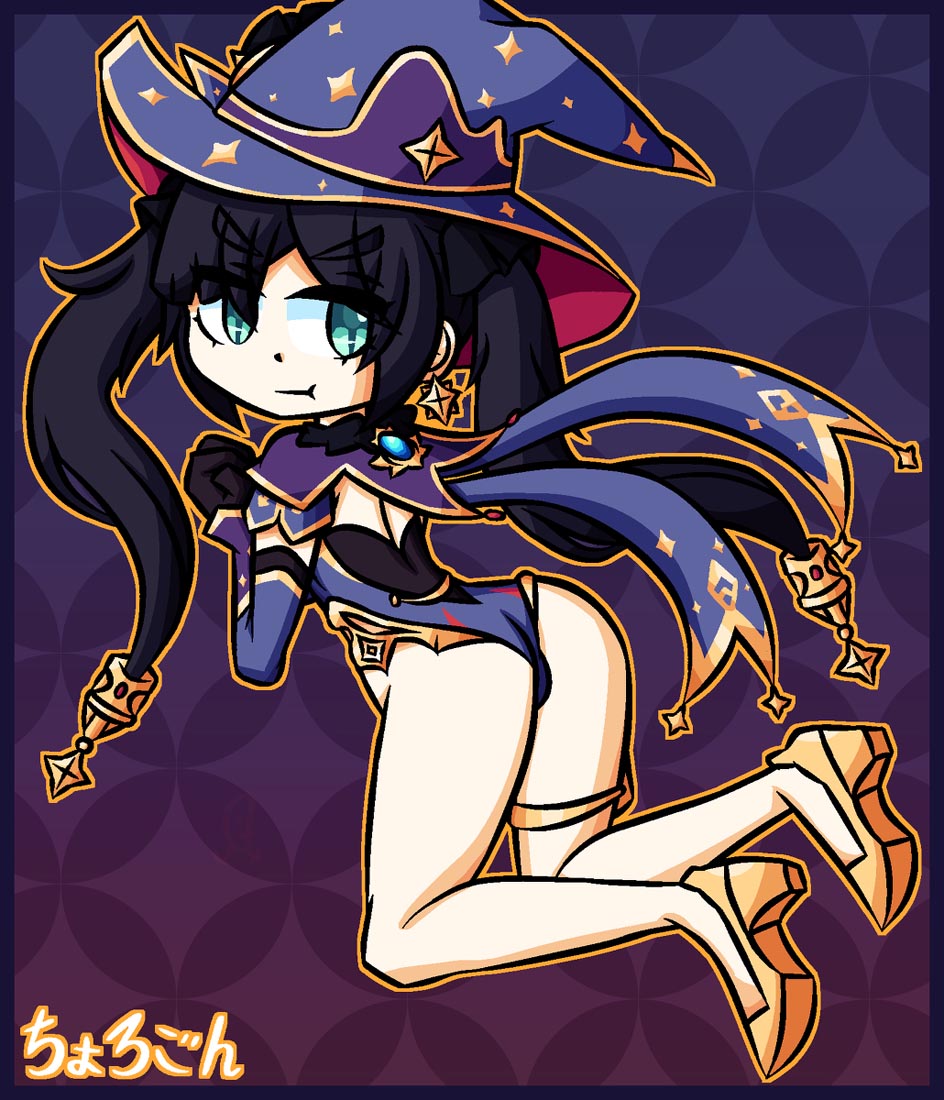 二次元美少女游戏插画#早安原神【210921】