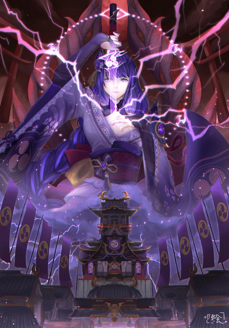 游戏同人图#午安原神【210925】