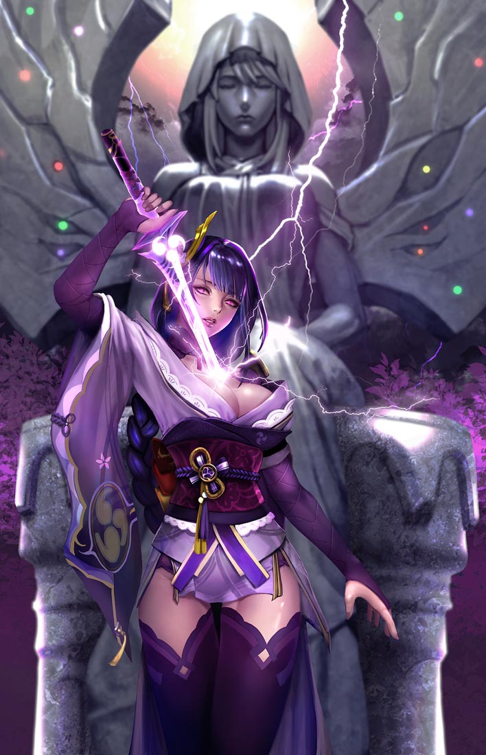 游戏同人图#晚安原神【210925】