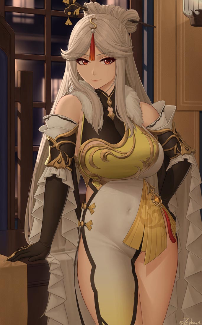 游戏同人图#晚安原神【210927】