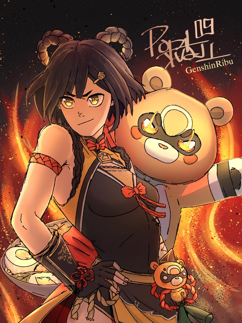 二次元同人图#早安原神【210928】