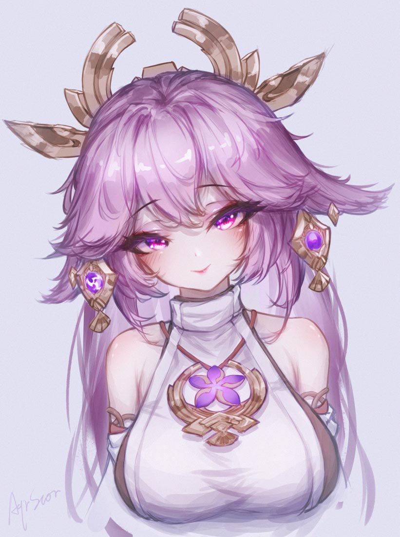 二次元同人图#午安原神【210928】