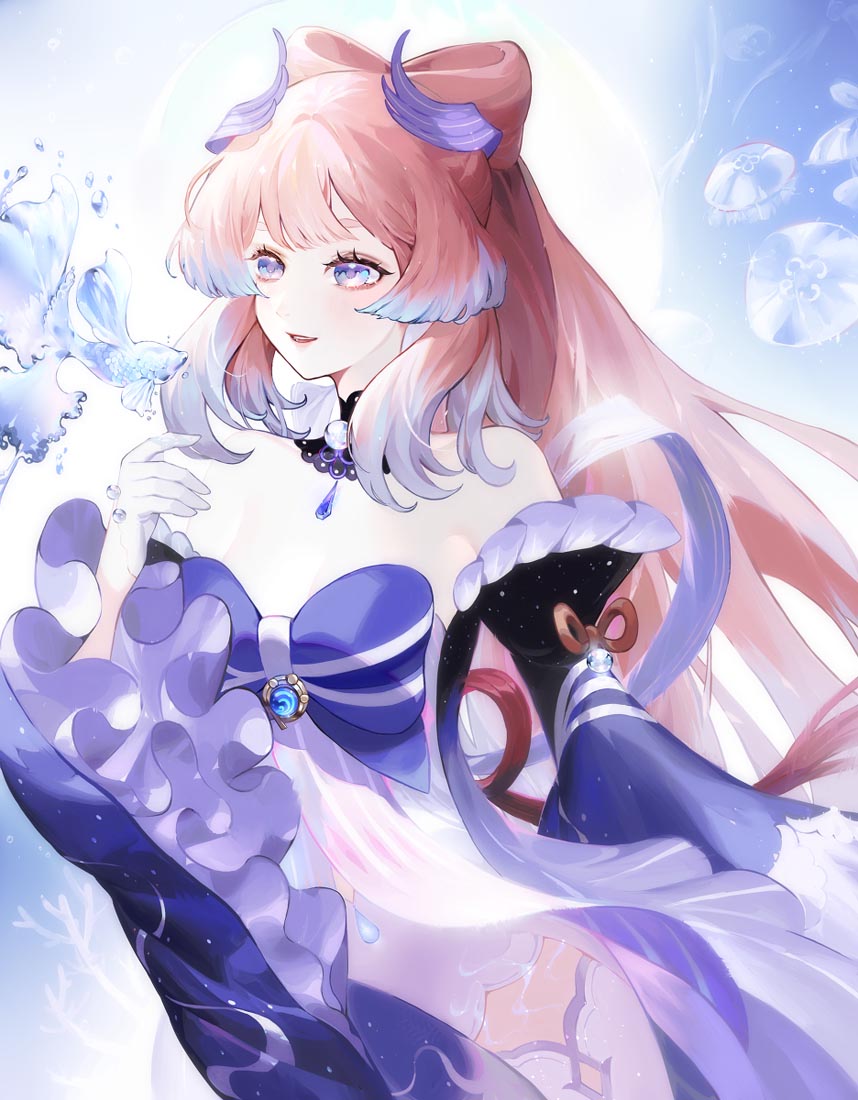 二次元同人图#午安原神【210928】