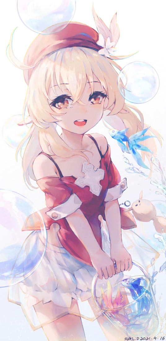 二次元同人图#晚安原神【210928】