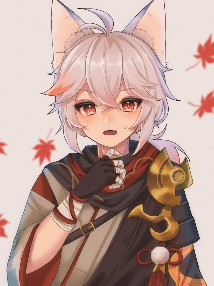 二次元同人图#午安原神【210929】