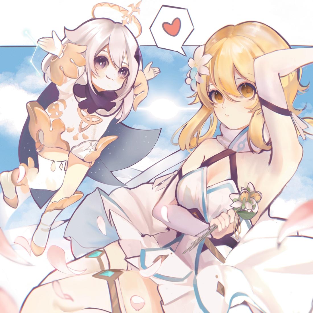 二次元同人图#午安原神【210929】