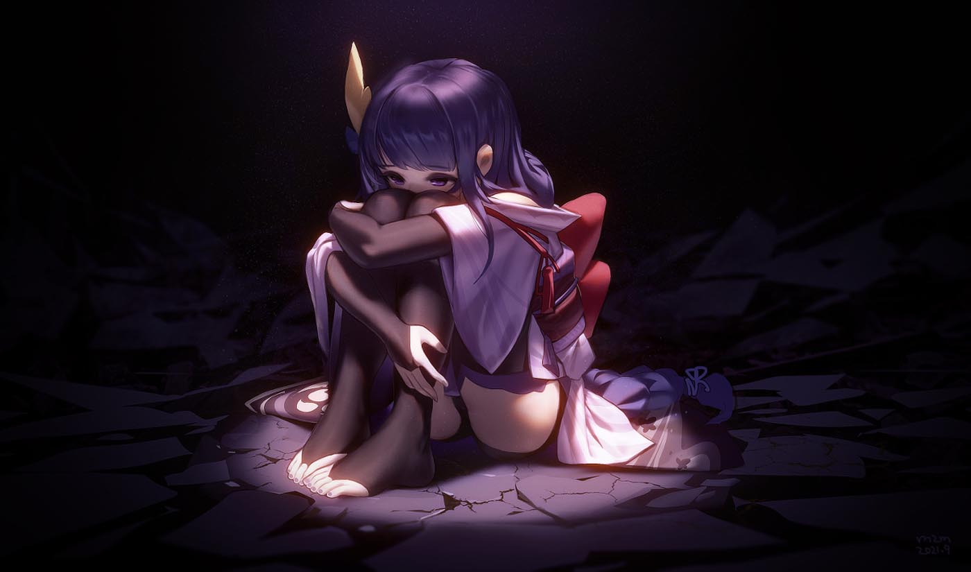 二次元同人图#晚安原神【210929】