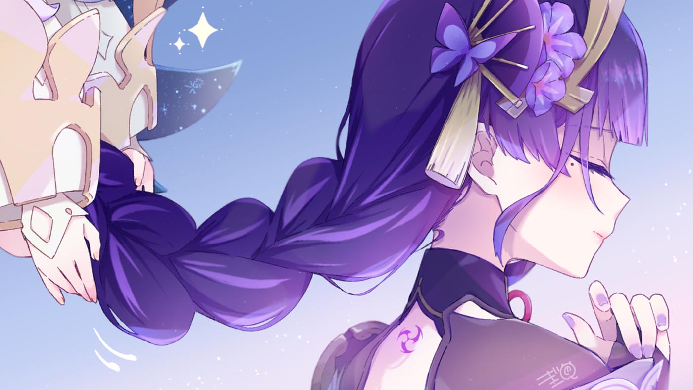 二次元同人插画#午安原神【210930】