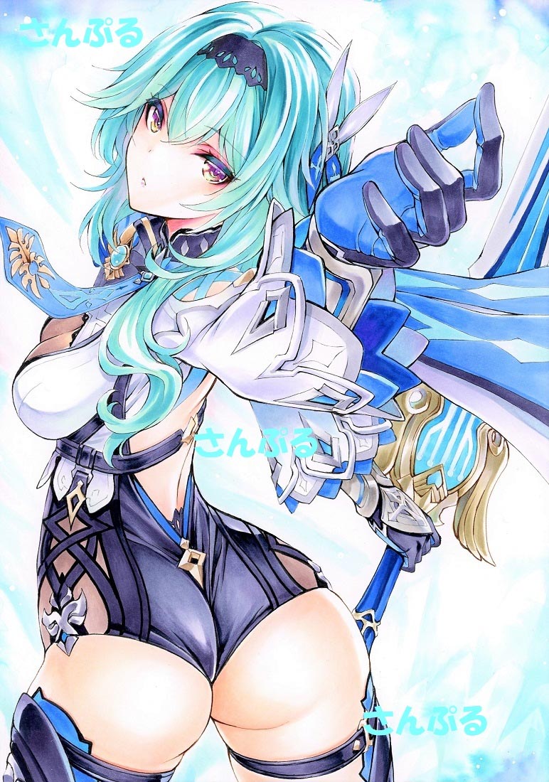 二次元同人插画#晚安原神【210930】