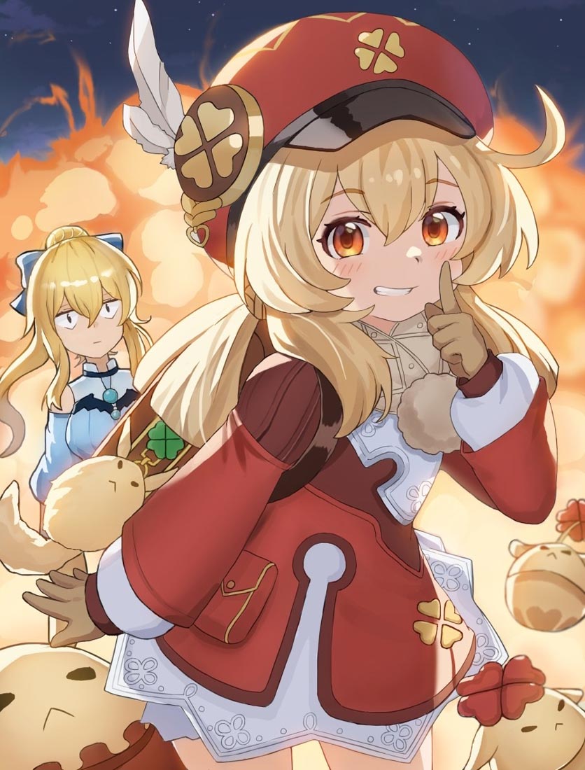 二次元同人插画#早安原神【211001】