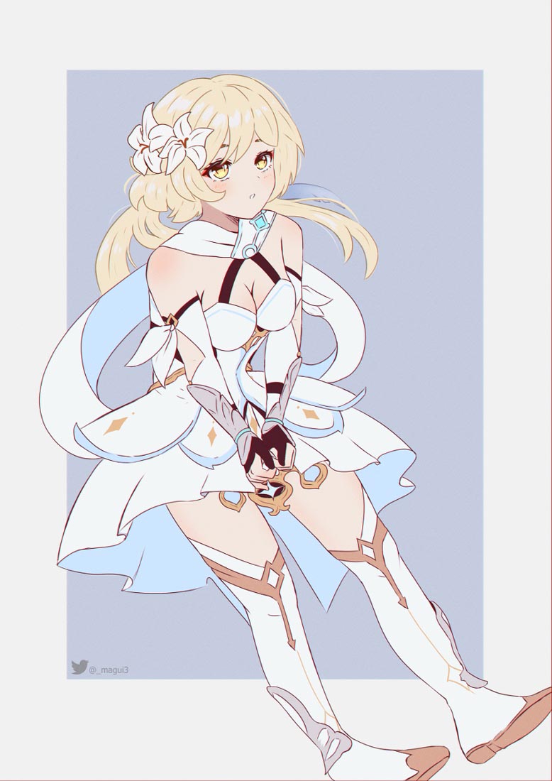 二次元同人插画#晚安原神【211001】