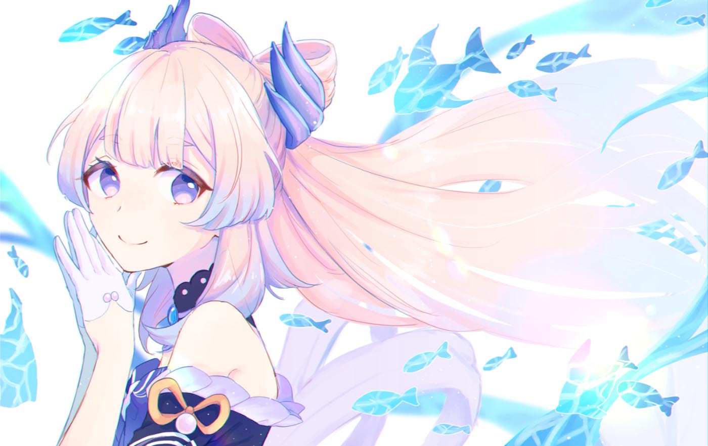 二次元同人插画#晚安原神【211001】