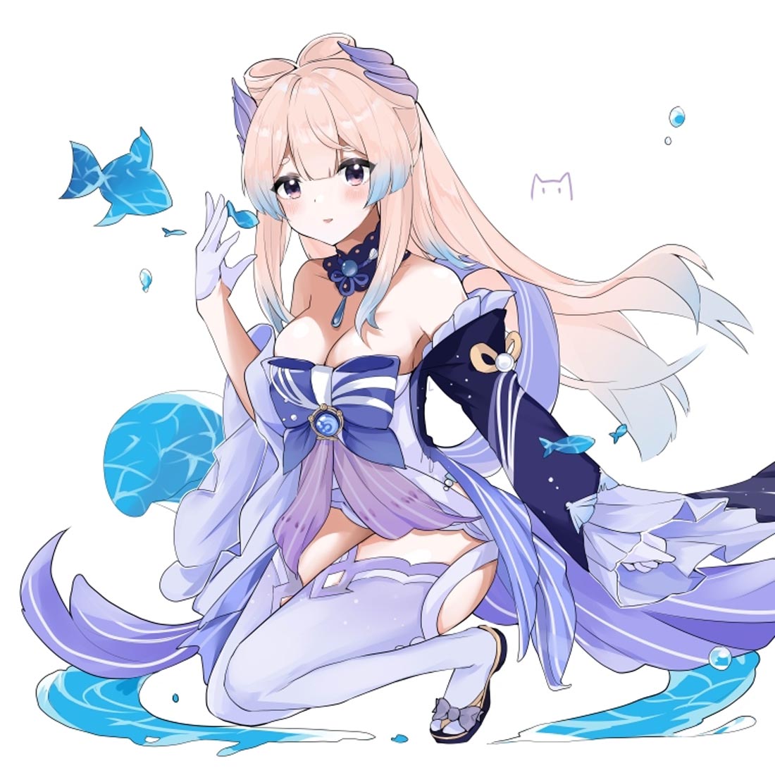 二次元同人插画#晚安原神【211001】